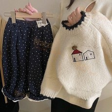 新竹出貨 2025秋冬季新款女童毛衣韓版童裝針織衫撞色加厚打底寶寶洋氣上衣