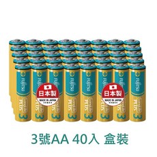 Fujitsu 富士通 LongLife PLUS 鹼性電池, 1個, 40