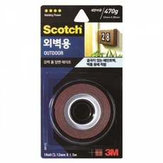 3M)스카치 강력 외벽용 폼 양면테이프 (OD115)-박스(1 nys+265QS