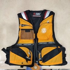 FUNKY CREW FC-802 兒童救生衣，舒適安全，游泳必備, 橘,S號