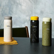 릴팡 내셔널지오그래픽 익스패디션 이중스텐텀블러 / NAG7244, 어반크림, 450ml, 1개