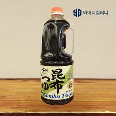 다시마간장 1.8L 1800ml 콘부 야마사 쇼유 모밀 소바 대용량 국내배송 정식수입, 1