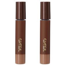 엑셀 excel 컬러 온 아이브로우 마스카라 4g, 피치 브라운, 2개