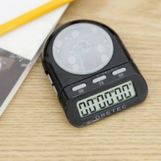 드레텍 타이머 스탑워치 디데이 공부타이머 수험생 시험연습 T186 T580 T590, 드레텍_T186_블랙