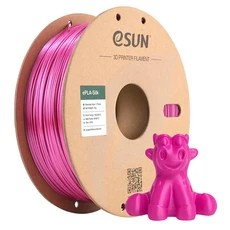 eSUN 실크 PLA 필라멘트 1.75mm 레인보우 멀티 컬러 3D 프린터 1KG 2.2LBS 스풀 인쇄 재료, 01 CHINA, 12 Violet