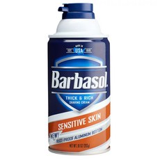 Barbasol 바바솔 면도크림 3종 283 g, 센시티브 스킨, 2개, 283g