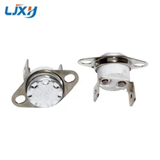 LJXH 1 개 KSD301 250V 상시 폐쇄 NC 온도 스위치 조절기 175C/180C/185C/190C/195C, 01 Corner Angle_01 180C_01 NC