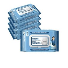 기본에 변기세정티슈 50매, 10개