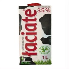 와치아테 멸균 우유 3.5%, 1L, 48개