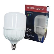 LED 공장조명 작업조명 U볼 창고등 30W 파워램프 고와트 공장등, 1개, 본상품선택