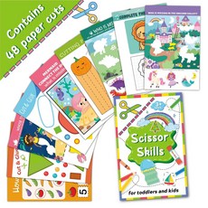 兒童剪紙本趣味卡通diy手工製作玩具粘貼幼稚園親子互動, 1個, B款