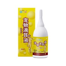 新寵之康 寵物滴耳油 30ml - 犬貓適用 耳部清潔護理, 1個, 新寵之康滴耳液30ml