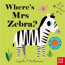 Where's Mrs Zebra? 硬頁書 費爾脹翻蓋遊戲書, 詳見詳細資訊