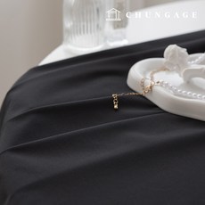 천가게 폴리원단 사방스판 무지 천 모노 블랙