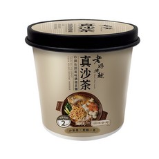 老媽拌麵 真沙茶砂鍋魚頭風味乾拌麵杯麵, 6個