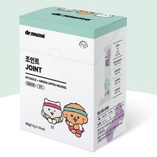 진스샵 애견 강아지 반려견 관절 슬개골 노령견 노견 고관절 영양제 40포