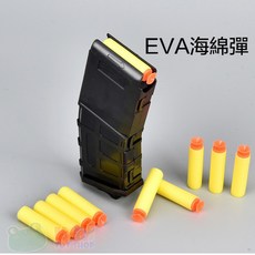 AKM步槍 軟彈槍, 1個, M416電動510專用/彈夾+子彈10
