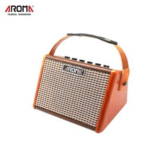 아로마 휴대용 충전식 버스킹 블루투스 에어로폰 기타 앰프 AG-15A AG-26A, AG-15A(15와트), 1개