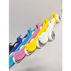 피겨 스케이트 날집 롤러 보호 빙상 바퀴 하키 스케이팅 커버 관리 가드독 훈련, 1개, 화이트