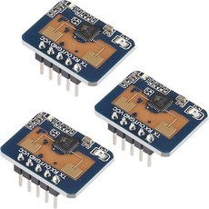 XIITIA 3pcs LD2410C 인간 존재 레이더 센서 모듈 HLK-LD2410 LD2410 밀리미터파 비접촉 24GHz ISM 밴드 직렬 포트 IO 레벨 출력