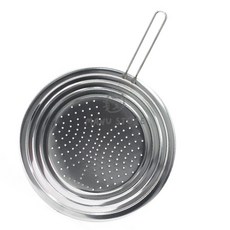 [삼마누] 기름튐방지 스텐뚜껑 스텐후라이팬덮개 스텐후라이팬 덮개