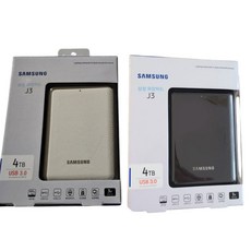 삼성전자 외장하드 J3 Portable, 4096GB, 화이트
