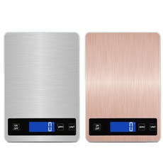 不銹鋼廚房秤, 電池款英文5kg 1g, 3000, 1kg