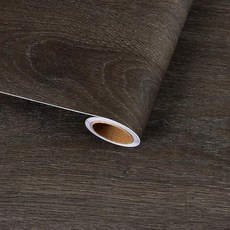 VaryFloral 그레이 브라운 우드 콘택트 페이퍼 카운터탑용 필 앤 스틱 질감 러스틱 그레인 벽지 비닐 랩 주방용 사전 붙여 넣은 인조 나무 카운터 탑 커버 책상 선반용 5