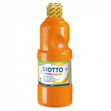 지오토 템페라 물감 오렌지, 500ml, ORANGE, 1개