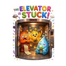 (英文圖書)The Elevator is Stuck 平裝版, Independently Published, English, Paperback