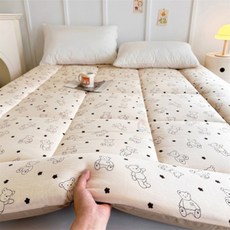 Sh스토어 침대 바닥 토퍼 매트리스B 120cm*200cm 접이식토퍼