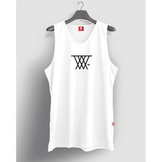 더림 림 농구 유니폼 민소매 슈팅 져지 트레이닝 커스텀 단체복 화이트