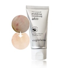 본사정품/버진팜스 아토크림 아토 건선 피부열 가려움 트러블 시카 진정 장벽크림 70ml, 1개 1개