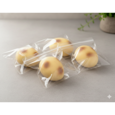 올픽마켓 말랑말랑 감자빵 슬라임 스퀴시 쫀득 몰캉 스트레스해소 촉감놀이 장난감 힐링템, 1개, 1g, 옐로우