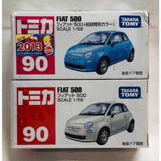 《GTS》TOMICA 多美小汽車 NO.90 FIAT 500 初回 普通 471080 471011, 1個, 普通加初回