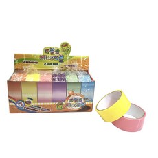 테이프 볼 만들기 10M 6색 세트, 3.6CM, 1개