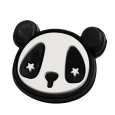 쿠쿠스토어 스포츠 테니스 스태프 충격 방지 만화 실리콘 소프트 흡수 라켓 댐퍼 진동, 02 Panda