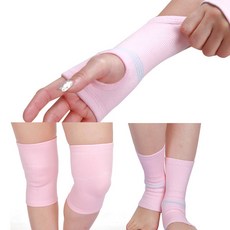 MOMBA bio立體全包（立體手腕+腳踝+膝蓋）粉色