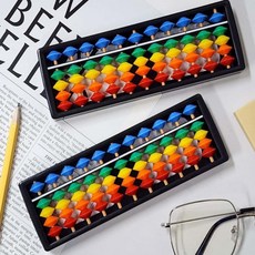 DUGNMARKT 셈연습 수세기 수리 컬러 주판 11선, 1개