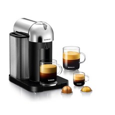 Nespresso GCA1-US-BK-NE VertuoLine 커피 및 에스프레소 메이커 블랙, Nespresso GCA1-US-BK-NE Vertuo