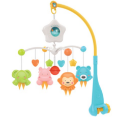 플레이그라운드 뮤지컬 동물친구 프로젝션 컬러모빌, SKY 하늘, 2개