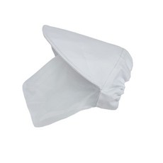 狗狗防蚊蟲叮咬頭套 寵物防咬亂吃麵罩 保護面罩, 白色,S, 1個