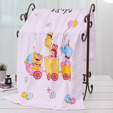 純棉紗布浴巾, 1個, 【70x140cm】薄款好 朋友