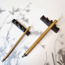 서예붓 2P 거치 받침대 세트, 사이즈