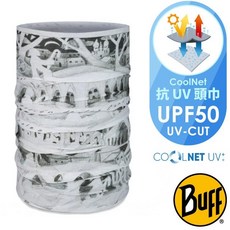 【西班牙 BUFF】記憶之路》防曬降溫 頭巾 Coolnet UPF50 圍脖 頸圍 面罩 圍巾 口罩 134428, 1個