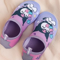 아쿠아슈즈 산리오 웨이브 어린이 워터슈즈 아동 키즈 물놀이 발보호 슈즈 워터 신발