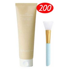 2025년 최신상 리터니티 율무 스킨클린 팩 200g 1개 + 실리콘 팩브러쉬, 1개입