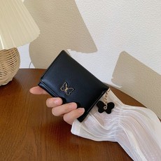 韓版錢包女短款ins簡約學生多卡位大容量卡包零錢包wallet批發