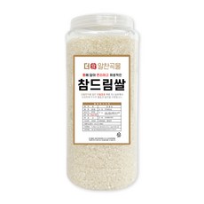 더알찬곡물 통에담은 참드림 쌀 2kg 25년산 상등급 단일품종, 1개