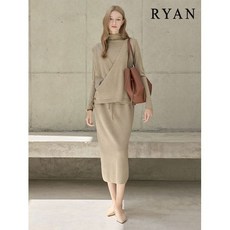 리안뉴욕니트 조끼 스커트 세트 560793